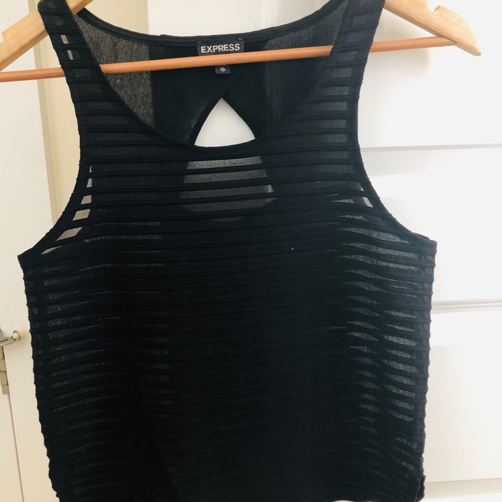 Express top perfect with jeans or night out